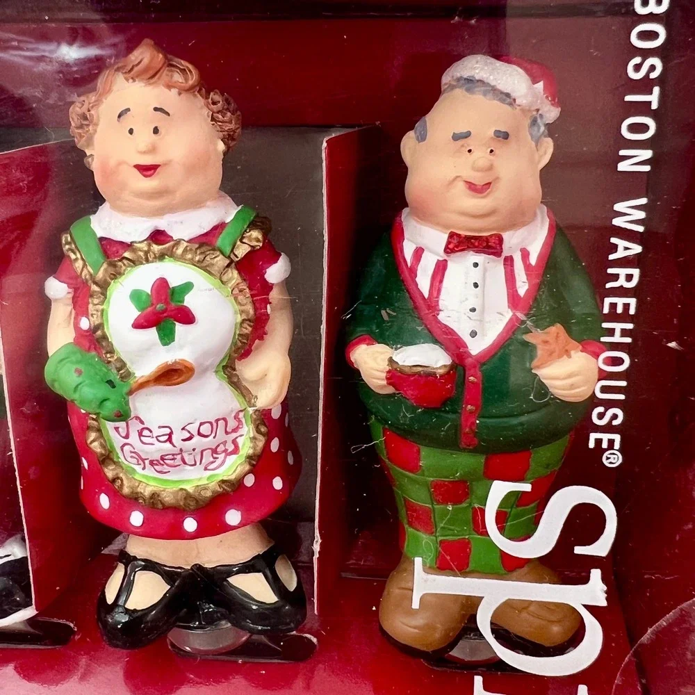 Boston Warehouse Spreader Set Unisex OS Red New Holiday Neighbors 4pc 2002